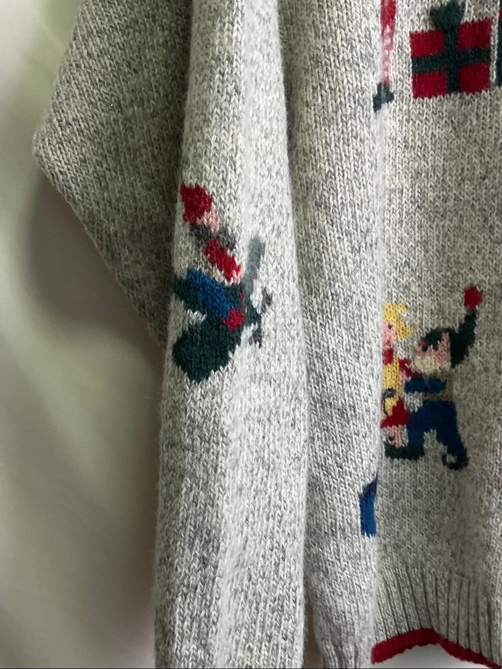 Woolrich Vintage Santa’s Toy Shop - Gray Heather
